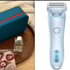 2 In 1 Hair Removal Epilator USB Rechargeable Trimmer Women Body Razor Face Leg Armpit Bikini Hand Pubic Shaver Hair Remover