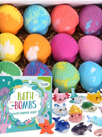 Organic Kids Bath Bombs with Surprise Inside